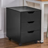 3/5 Drawer Mobile Filing Cabinets Printer Stand Pedestal Lockable Office Cabinet
