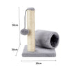 Cat Tree Scratching Post Tower Climbing Activity Centre Sisal Bed Toys Scratcher
