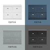 Slim White Shoe Rack Cabinet with 4 Flip Drawers – Space Saving 105x24x83cm