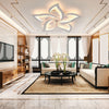 LED Ceiling Fan Light Dimmable Living Room Chandelier Lamp With Remote Xwekveuzb