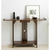 Large Wooden Hallway Console Table Entry Side Display Desk Industrial Wood Table