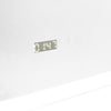 Fogless Bathroom Makeup Mirror with Dimmable LED Lights / Digital Clock 50*70cm