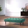 2 Seater Fabric Sofa Bed Love Seat Occasional Sleeper Sofa Couch Chair Guest Bed