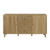 Dusk Dora Large Sideboard with Drawers Light Wood RRP £599