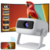 Projector with 360° Stand 18000 Lumens 4K 1080P FHD 5G WiFi BT Home Theater HDMI