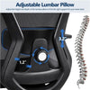 Office Desk Chair Ergonomic Computer Chair w/ Adjustable Lumbar Headrest Black