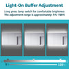 Large Bathroom Mirror Cabinet 1000x600 with LED Demister Shaver Socket 3 Colors