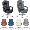 Executive Office Chair Swivel Recliner Computer Desk Gaming Chair with Footrest