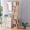 190cm Rotating Bookcase, Freestanding Bookshelf for Living Room, Corner Bookcase