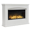 34in LED Electric Fireplace Fire 12 Flame Standing Set Side Lamp 48in Surround