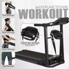Treadmill Electric Motorized Massager & Incline Foldable Running Machine Home UK