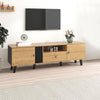 170cm Wood TV Cabinet w/ Drawers & Storage - Modern Lowboard, 170x40x50.5cm