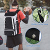 KINGSLONG Basketball Backpack, Soccer Backpack Basketball Equipment Bag with