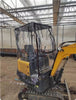 Mini Excavator Car Cover For JCB 8014 Warm Awning Pvc Windproof 110*100cm