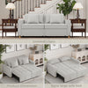 2-Seater Sofa Bed Convertible Chair Double Sleeper 3-in-1 Pull Out Chair