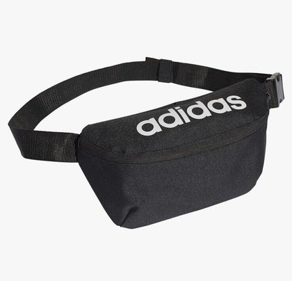 adidas Daily Essential Bum Bag waist bag Adjustable Strong Clasp Black Travel
