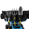 Outdoor Heavy-Duty Gardening Cart w/ 26 cm Tires-Blue