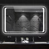 Illuminated LED Bathroom Mirror Cabinet Demister/Sensor/Bluetooth/Clock IP44