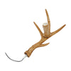Retro Brown Antler Chandelier 6 Heads Deer Horn Ceiling Light Pendant Lamp
