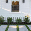 Spear/Ball Top Iron Wrought Yard Garden Privacy Fence Panel Outdoor Wall Railing