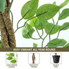 Artificial Ficus Tree Plant 150cm Large Ficus 5Ft Realistic Plants
