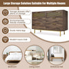 Bedroom Chest of Drawers Storage Cabinet with 6 Drawer Sideboard for Living Room