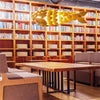 Wooden Rattan Pendant Light Fish Shape Hanging Ceiling Lamp LED Chandelier Shade