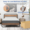 Queen Size Box-spring Mattress 23cm High Density Foam Mattress Medium Firm