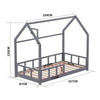 Bedroom Kids Bed Frame Children Single Sleeper Children Treehouse Bed Frame New