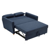 Dahlia Navy Blue 2-Seater Pull Out Sofa Bed - Convertible Sleeper Sofa