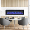 37/40/60/70inch Insert/ Wall Mounted Electric Fireplace LED Fireplace Inset Fire