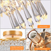 Modern Lamp LED Crystal Ceiling Light Pendant Chandelier Living Room Dining Room