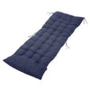 Garden Sun Lounger Cushion Chair Sunbed Recliner Replacement Cotton Seat New