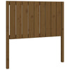 Vopese Bed Headboard Brown 95.5x4x100 Solid Wood Pine, Bed Backboard, Bed Z5Z0