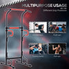 Steel Multi-Use Exercise Power Tower Station Adjustable Height w/ Grips 120kg