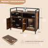 Modern Cat Furniture Pet Crate Cat Litter Box Enclosure Hidden Cat Washroom