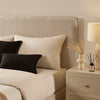 Dusk Oslo Textured Oatmeal Double Ottoman Storage Bed RRP £699