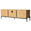 TV Cabinet LivingRoom Furniture Console TV Stand Media Unit Sideboard MetalFrame