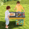 Indoor Outdoor Children Play Sand and Water Table Racing Track Game Table