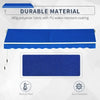 Retractable Manual Awning Canopy Garden Patio Sun Shade Shelter Porch Cover Blue