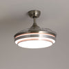 Invisible Ceiling Fan Light w/Remote Control Chandelier Light Retractable Blades