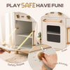 Robud Wooden ToddlerRole Play Kitchen Kids Pretend With Cooking Accessories Set