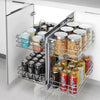 Blind Corner Cabinet Pull Out Drawer Magic Corner Base Shelves / Storage Basket