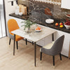 Heavy Duty Marble Slate Kitchen Dining Table Indoor Outdoor CounterPub Bar Table