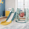 Toddler Indoor Activity Playground 4 in 1 Kids Slide Playset with Climber