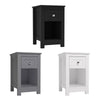 Wooden Small Side Table Slim Narrow Night Stand Bedside Drawer Storage Cabinet