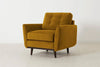 Swyft Model 10 Armchair - Mustard Velvet RRP £1049