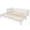 Single/Super King Daybed Guest Bed Pull Out Trundle Bed Bedroom Furniture White