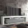200cm I Modern TV Unit I Cabinet Stand with Storage I High Gloss Doors