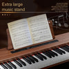 Bluetooth 88 keys Digital Piano Full Weighted E-Piano with Stand Pedal Headphone